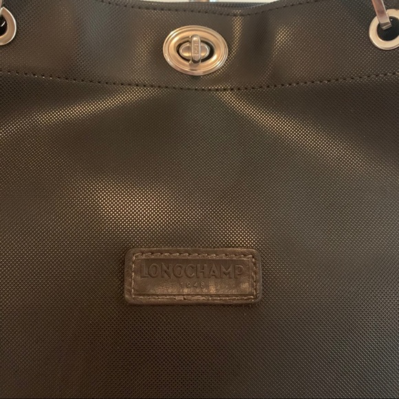 LONGCHAMP - SAC CABAS MARRON FONCÉ - Picture 2 of 14